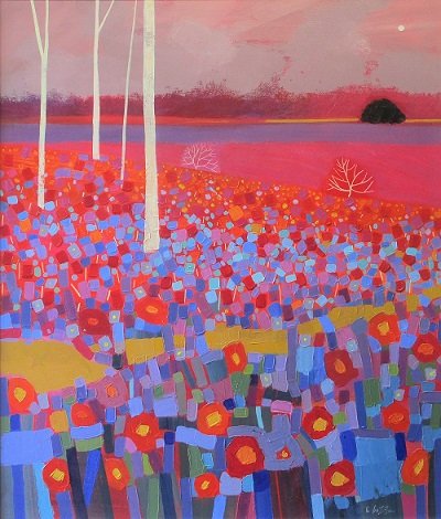 Sunset Poppies - Anthrpologie