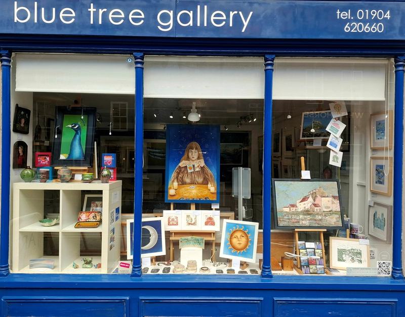 Nicholas King Artist August Artist in Focus - gallery window