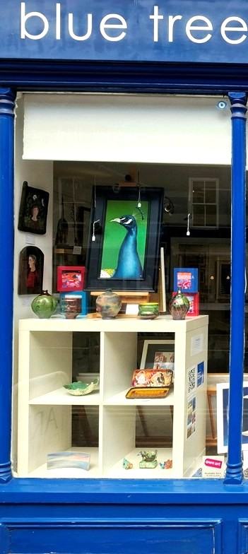 Nicholas King Artist August Artist in Focus - gallery window - Copy (2)