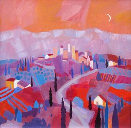 Moon Crescent, San Gimignano