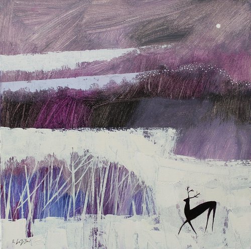 Night Deer (Print)