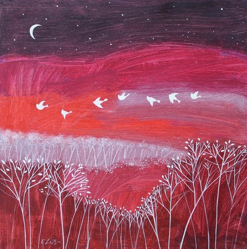 Night Flight (Print)