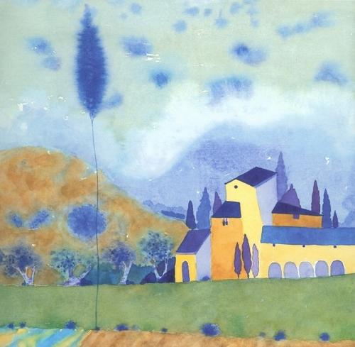 Tuscan Farm (Print)