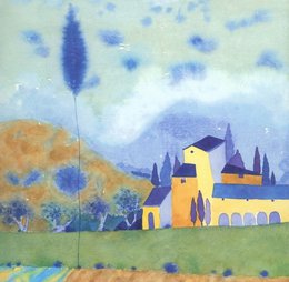 Tuscan Farm (Print)