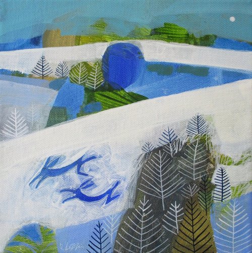 Winterland Run (Print)